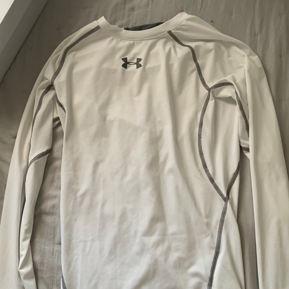 Under armor White Compression Long Sleeve